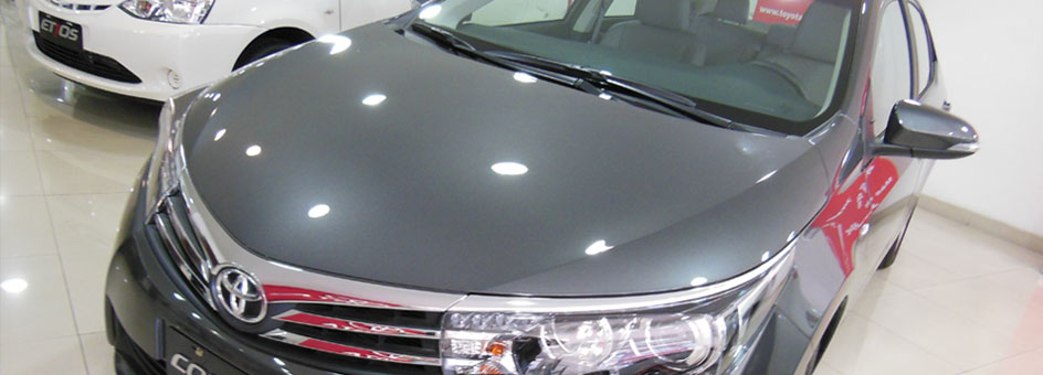 Tapizado de cuero del nuevo Toyota Corolla 2014