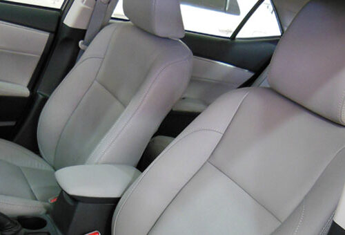 tapizado de cuero new toyota corolla 02 Tapizado de cuero del nuevo Toyota Corolla 2014